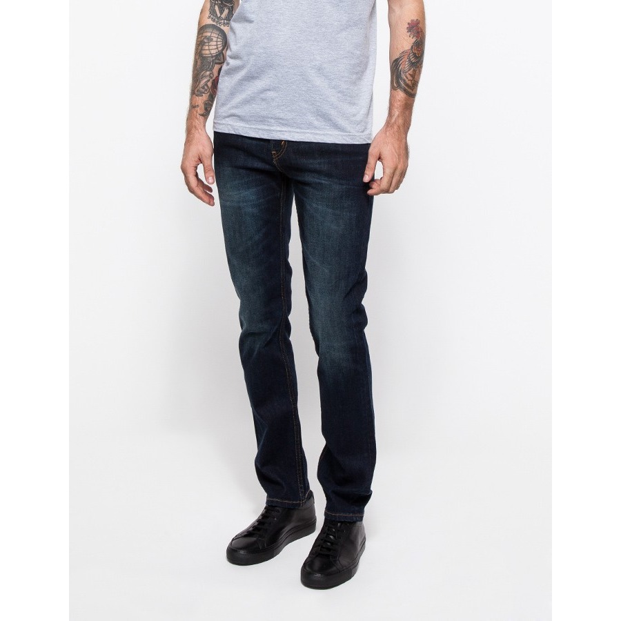 【絕版款28-42腰優惠】美國LEVIS 511 Slim Sequoia深藍貓鬚低腰丹寧褲窄管褲合身小直筒牛仔褲512-細節圖3