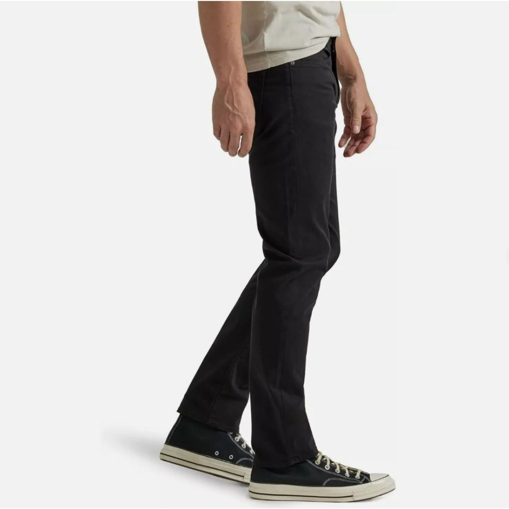 34腰現貨【百搭黑褲優惠】美國Lee Extreme 201 Slim 窄管褲 FLEX彈性合身小直筒 牛仔褲 長-細節圖5