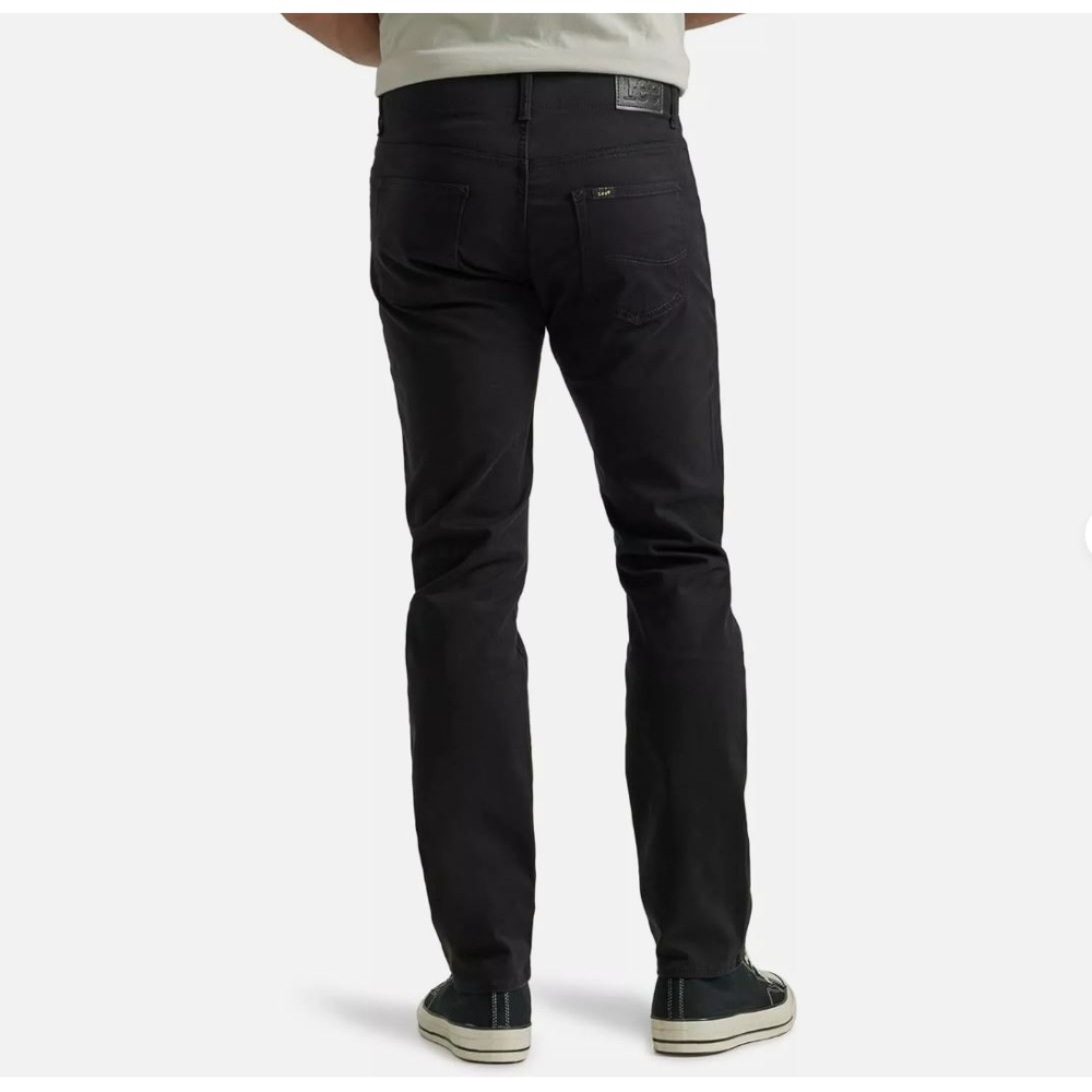 34腰現貨【百搭黑褲優惠】美國Lee Extreme 201 Slim 窄管褲 FLEX彈性合身小直筒 牛仔褲 長-細節圖6