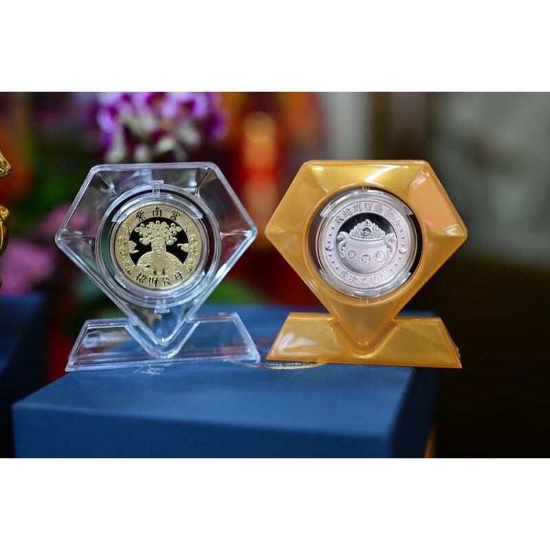 金幣現貨!！2025紫南宮蛇年招財錢母 現貨 蛇年錢母((金錢母))單枚鑽石展示禮盒 紫南宮錢母 過年送禮求財招財-細節圖7