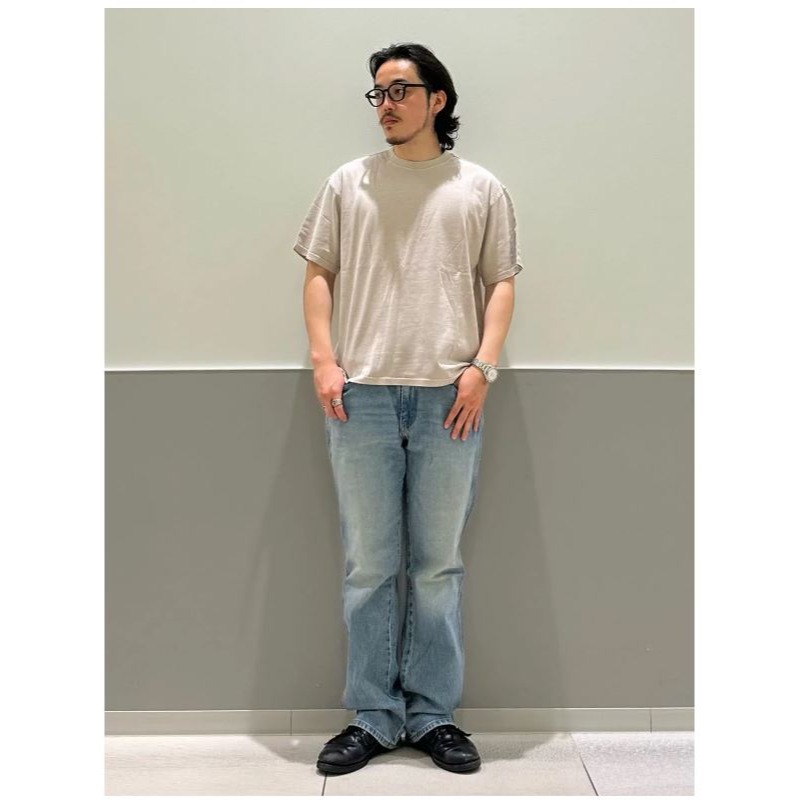 大碼現貨【42腰優惠】美國LEVI S 537 Western Bootcut 淺藍刷白靴型喇叭彈性西部牛仔褲517-細節圖11