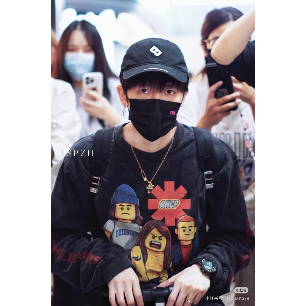 Saint x RHCP紅辣椒樂隊 x LEGO 樂高限定三方聯名重磅水洗做舊高街長袖  男女同款-細節圖7