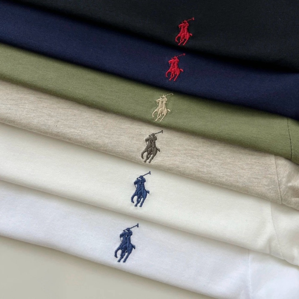 Ralph Lauren 小馬刺繡Logo 基礎款 純色打底長袖T恤 男女款-細節圖9