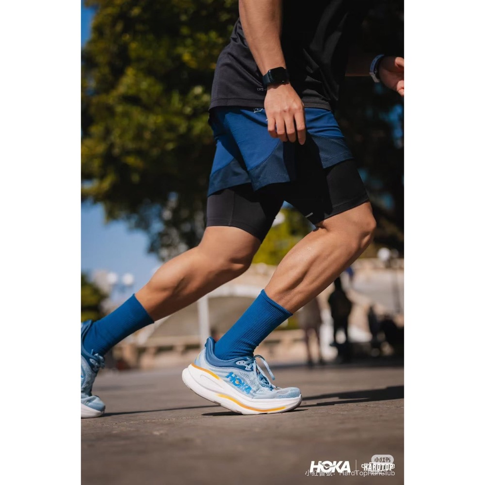 腳感之王 Hoka  Bondi 9     5cm超臨界發泡 加厚網面 過冬無壓力 男女跑步鞋增高運動鞋 休閒鞋-細節圖6