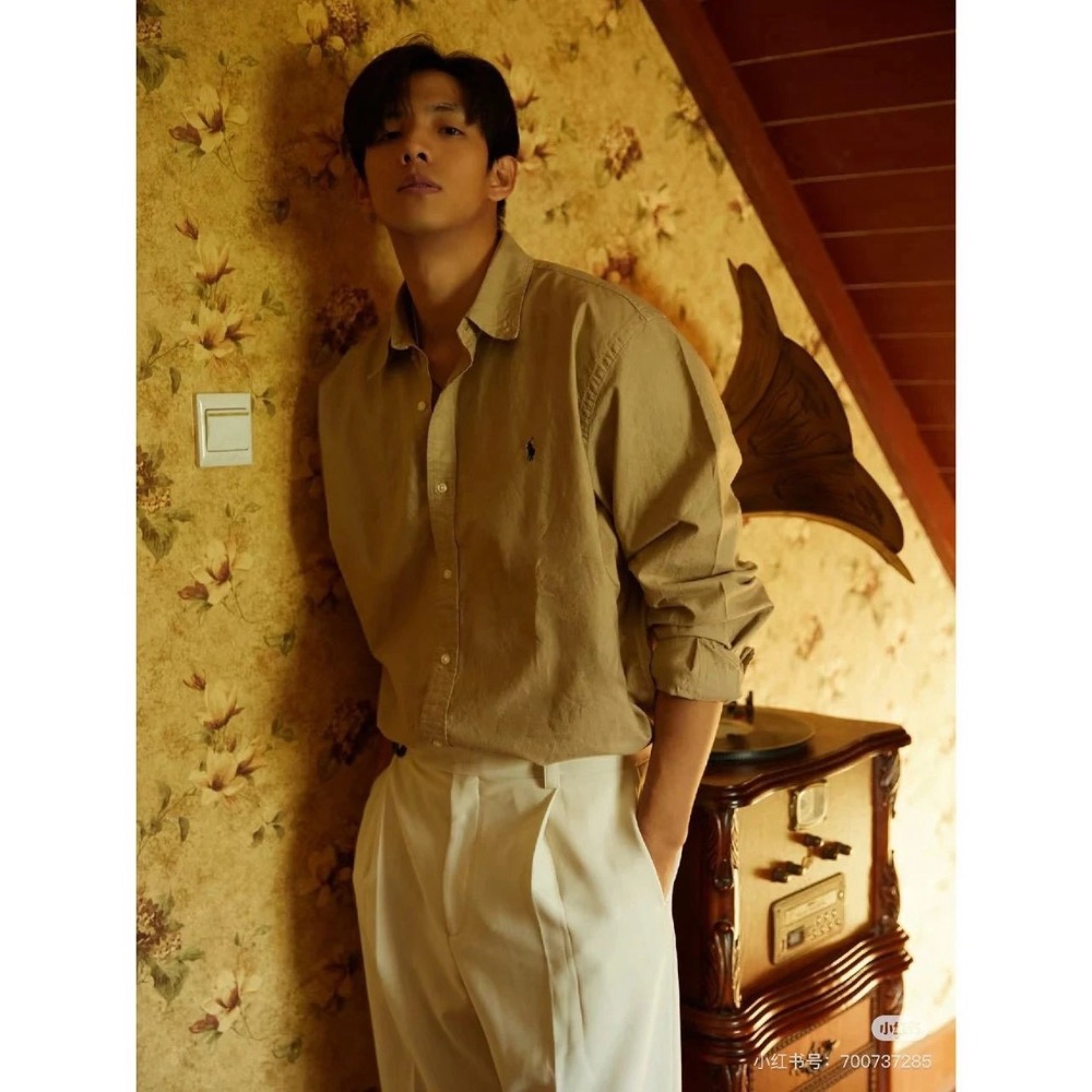 Ralph Lauren 經典棉麻襯衫|四色可選 |男女同款-細節圖6