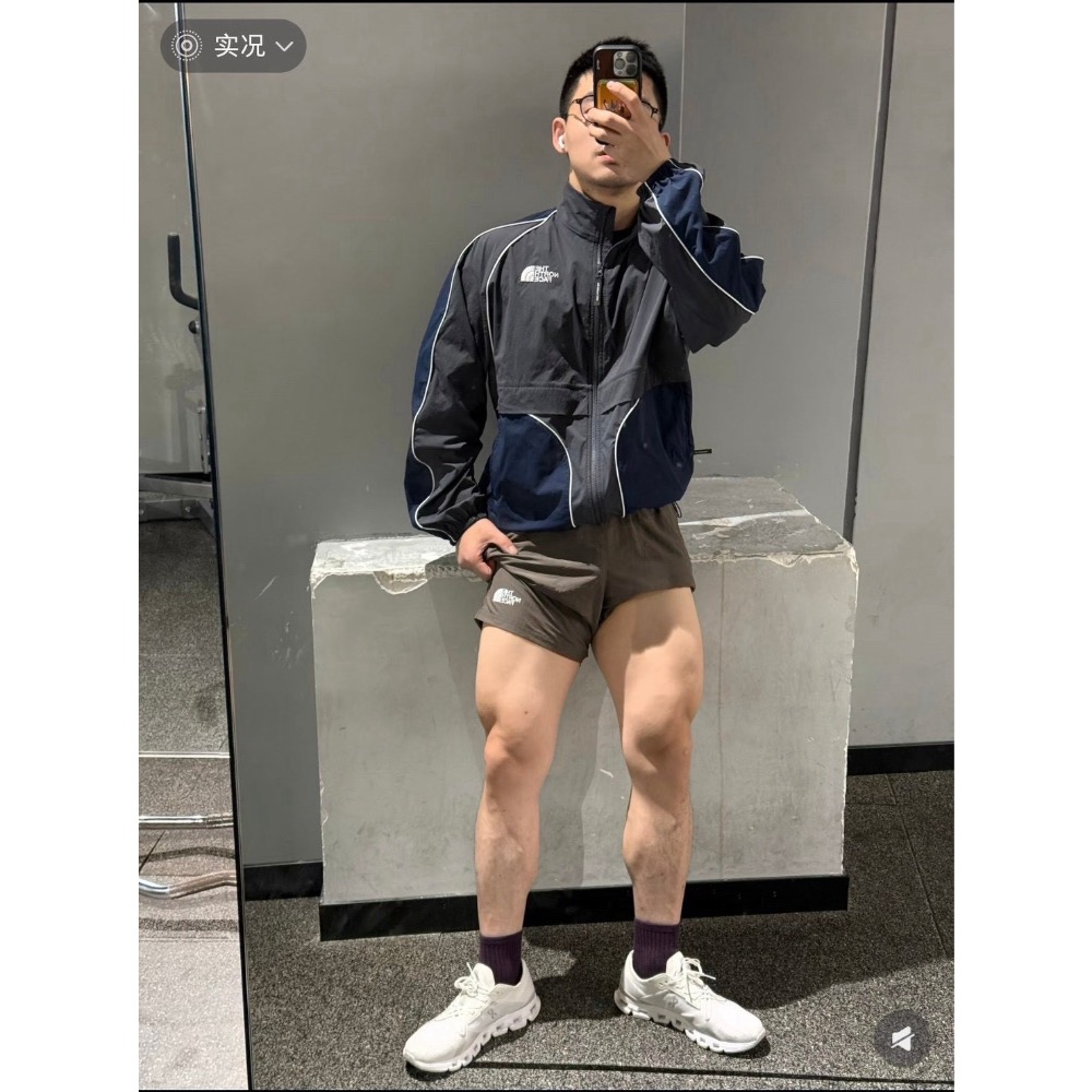 韓國新品SOMI 同款  THE NORTH FACE BRIO拼色運動夾克外套-細節圖6