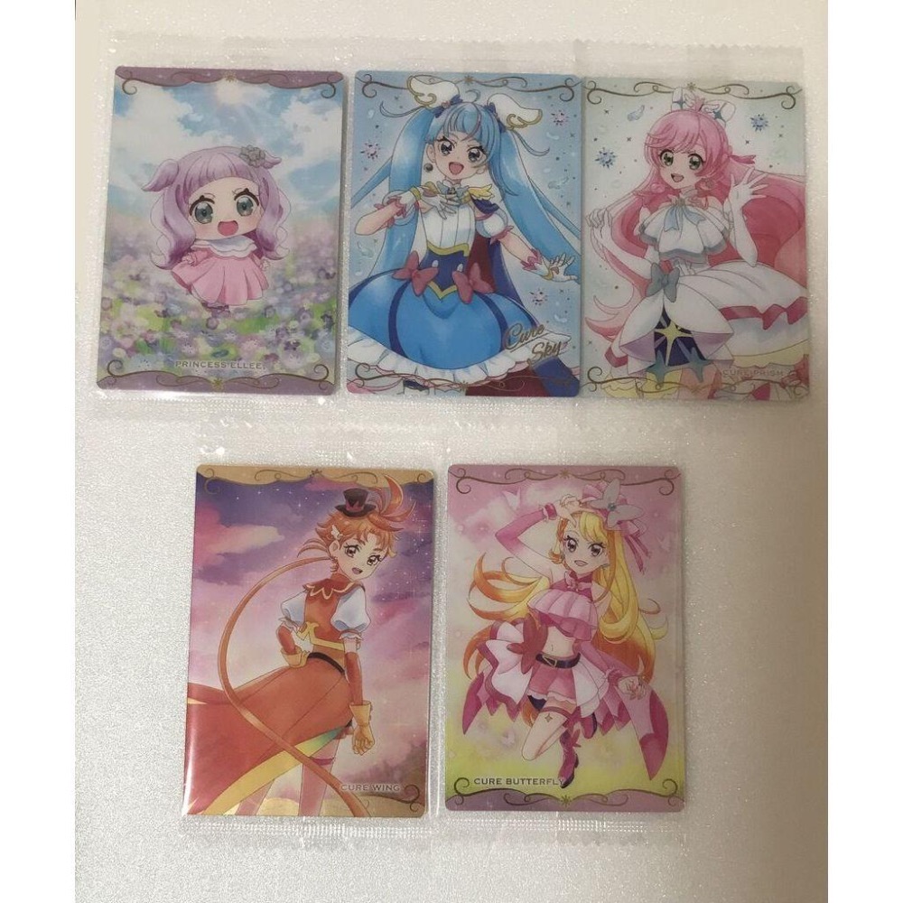 光之美少女 伸向天空 開闊天空 餅卡 威化餅 晴空天使 稜鏡天使 羽翼天使 蝴蝶天使 王權天使 艾兒公主 公主天使-細節圖2