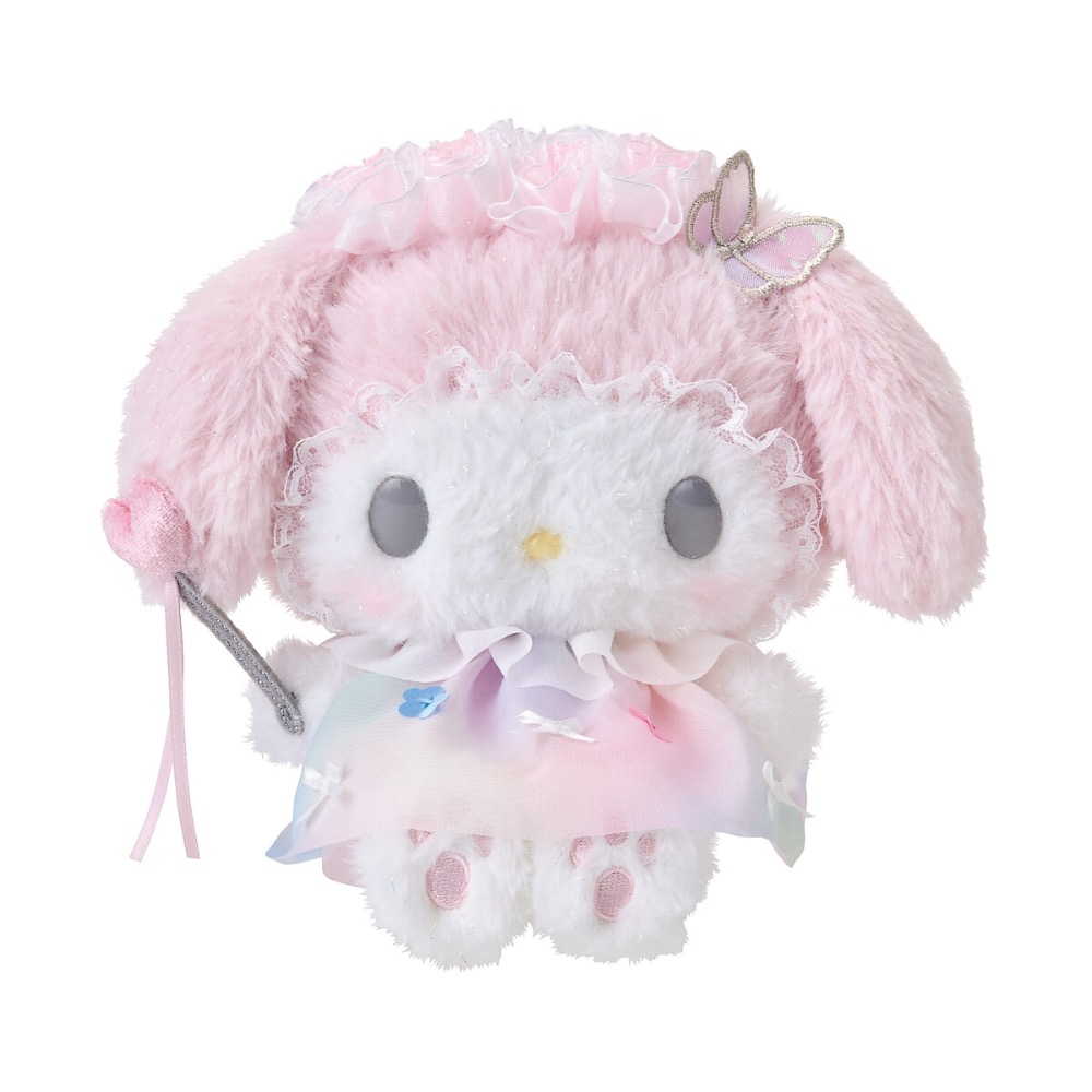 美樂蒂 仙子 妖精 花 虹 50週年 娃娃 三麗鷗-細節圖2