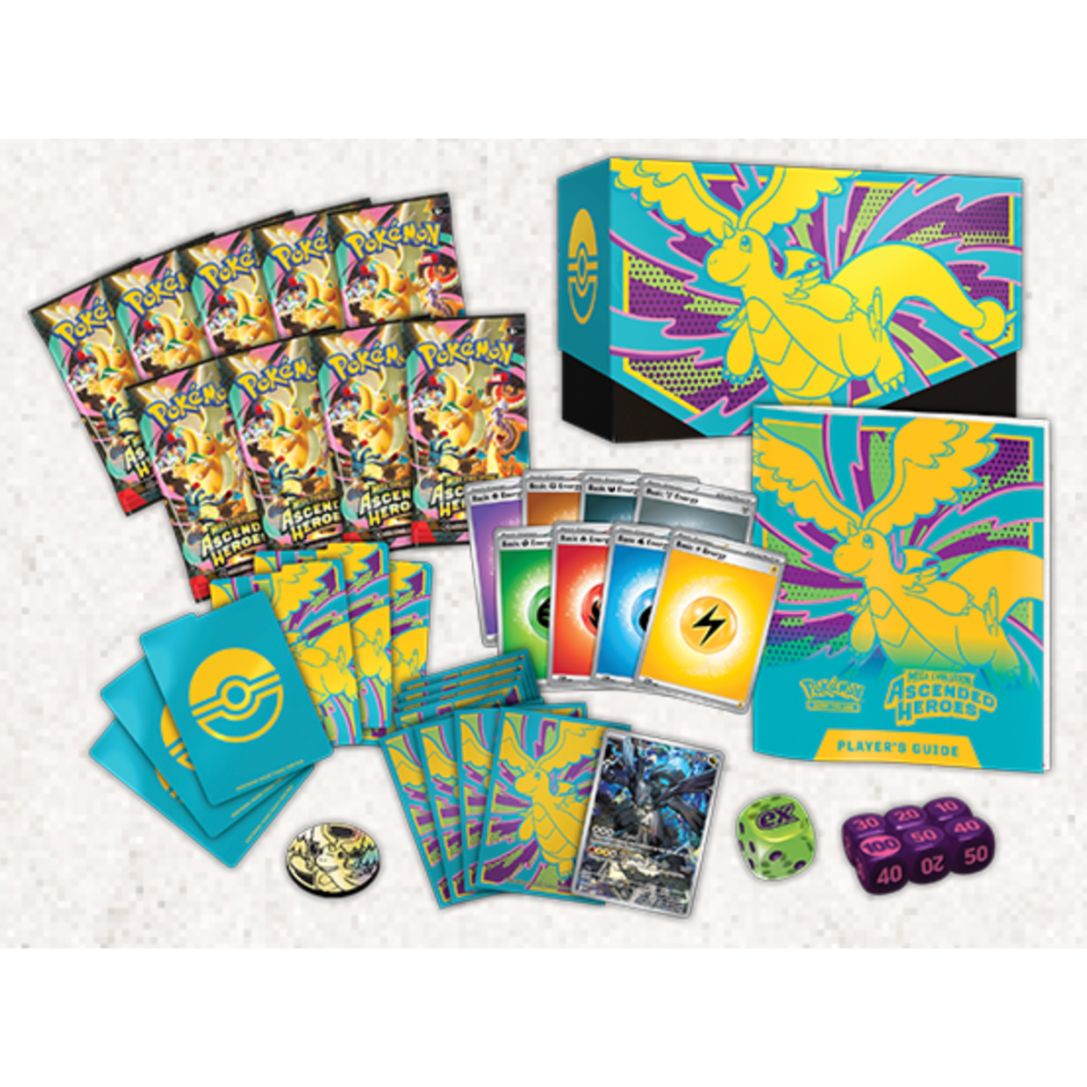 『美版寶可夢卡牌』Pokemon Ascended Heroes ETB 超級夢想EX-細節圖2