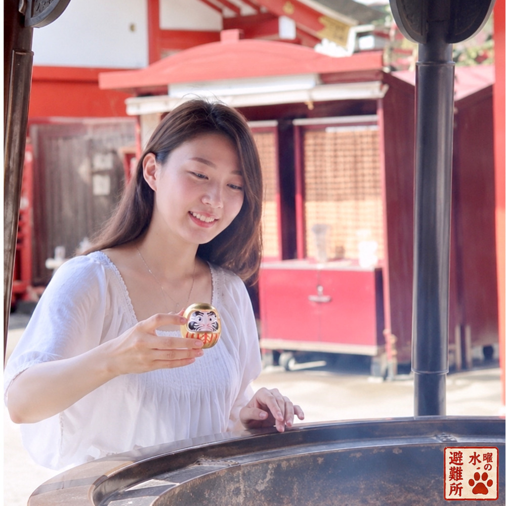 過香風水迷你達摩｜金色開運、黑色厄除小物｜辦公桌療癒擺飾｜職場難民小結界｜水曜日の避難所-細節圖6