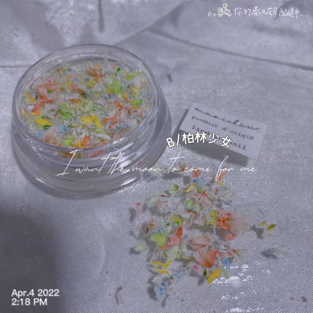 日系smint 同款復古碎花高級清冷碎花乾燥花【美甲素材 美甲工具 美甲 乾燥花 壓花】(乾燥花I)-細節圖4