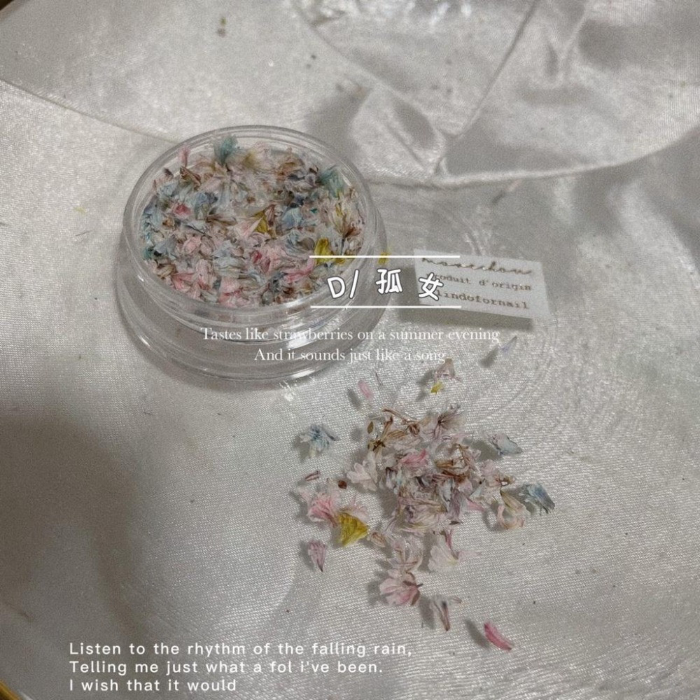 日系smint 同款復古碎花高級清冷碎花乾燥花【美甲素材 美甲工具 美甲 乾燥花 壓花】(乾燥花I)-細節圖8