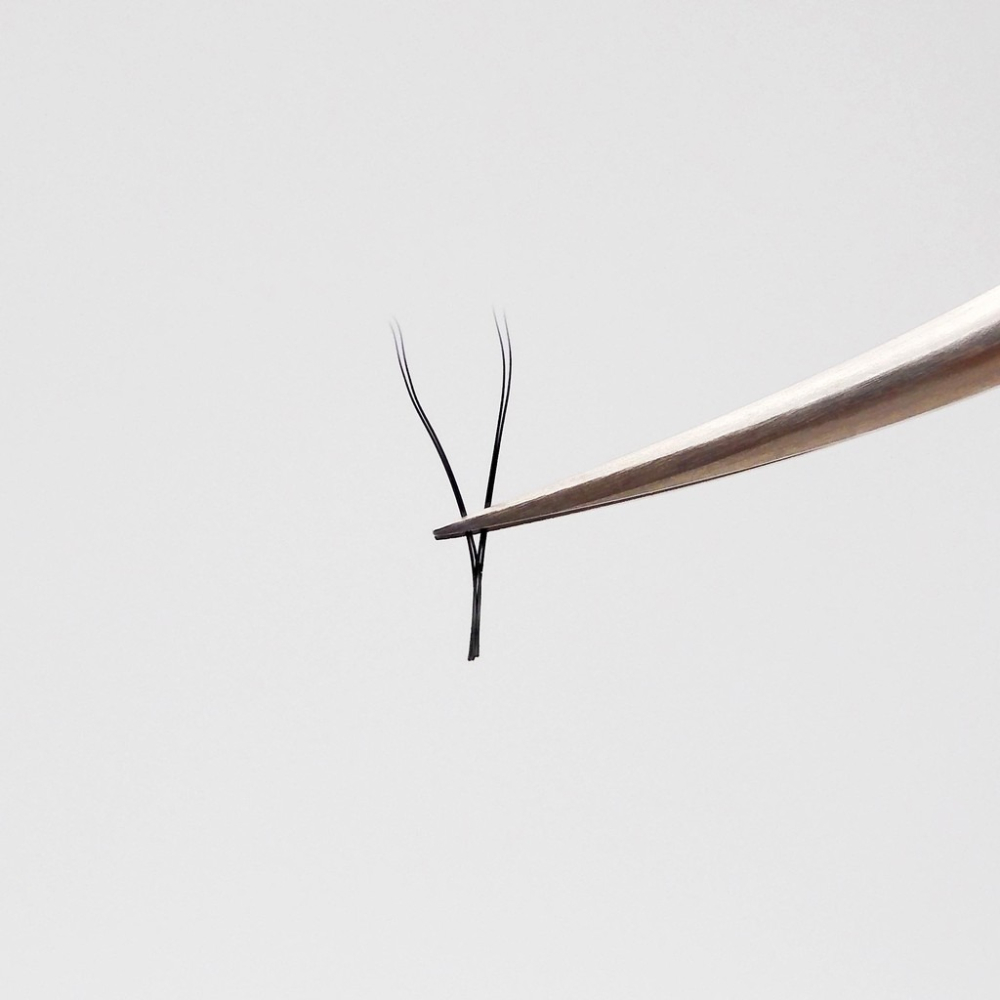 小惡魔 編織款Y毛-0.07-單尺寸 【小惡魔時尚美睫 美睫 睫毛 假睫毛 開花 6D】(Y0001)-細節圖4