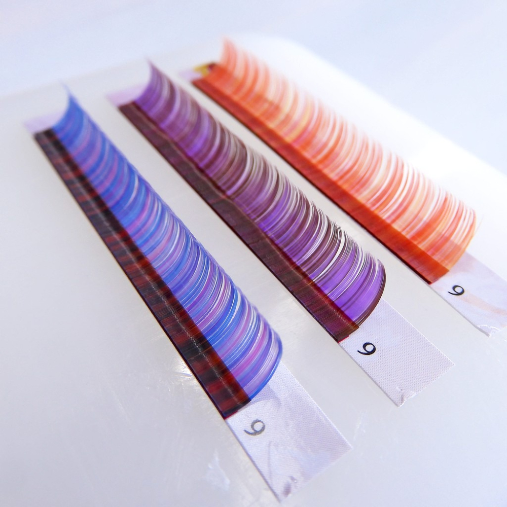 小惡魔 彩虹糖 - 0.07 - 混彩毛【小惡魔 6D 開花 美睫 睫毛 假睫毛 卸睫 工具】-細節圖3