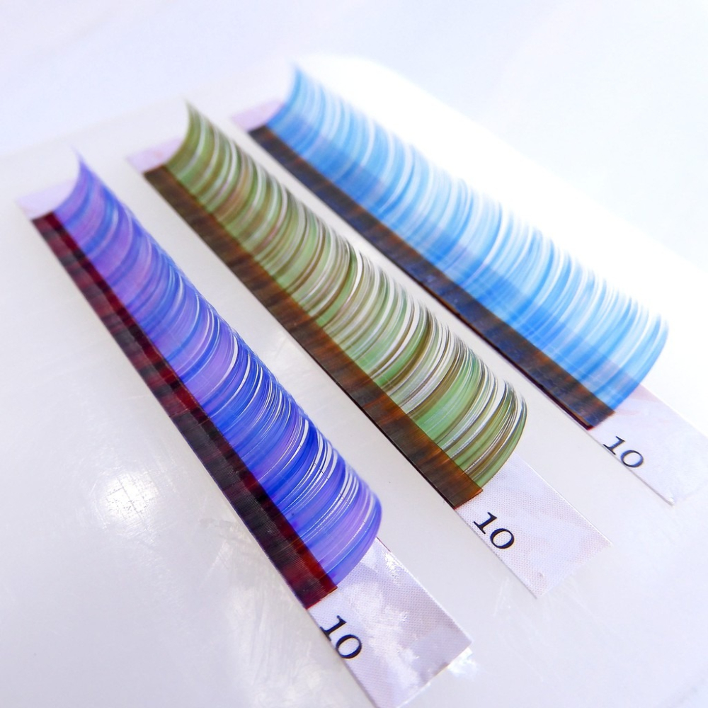 小惡魔 彩虹糖 - 0.07 - 混彩毛【小惡魔 6D 開花 美睫 睫毛 假睫毛 卸睫 工具】-細節圖4