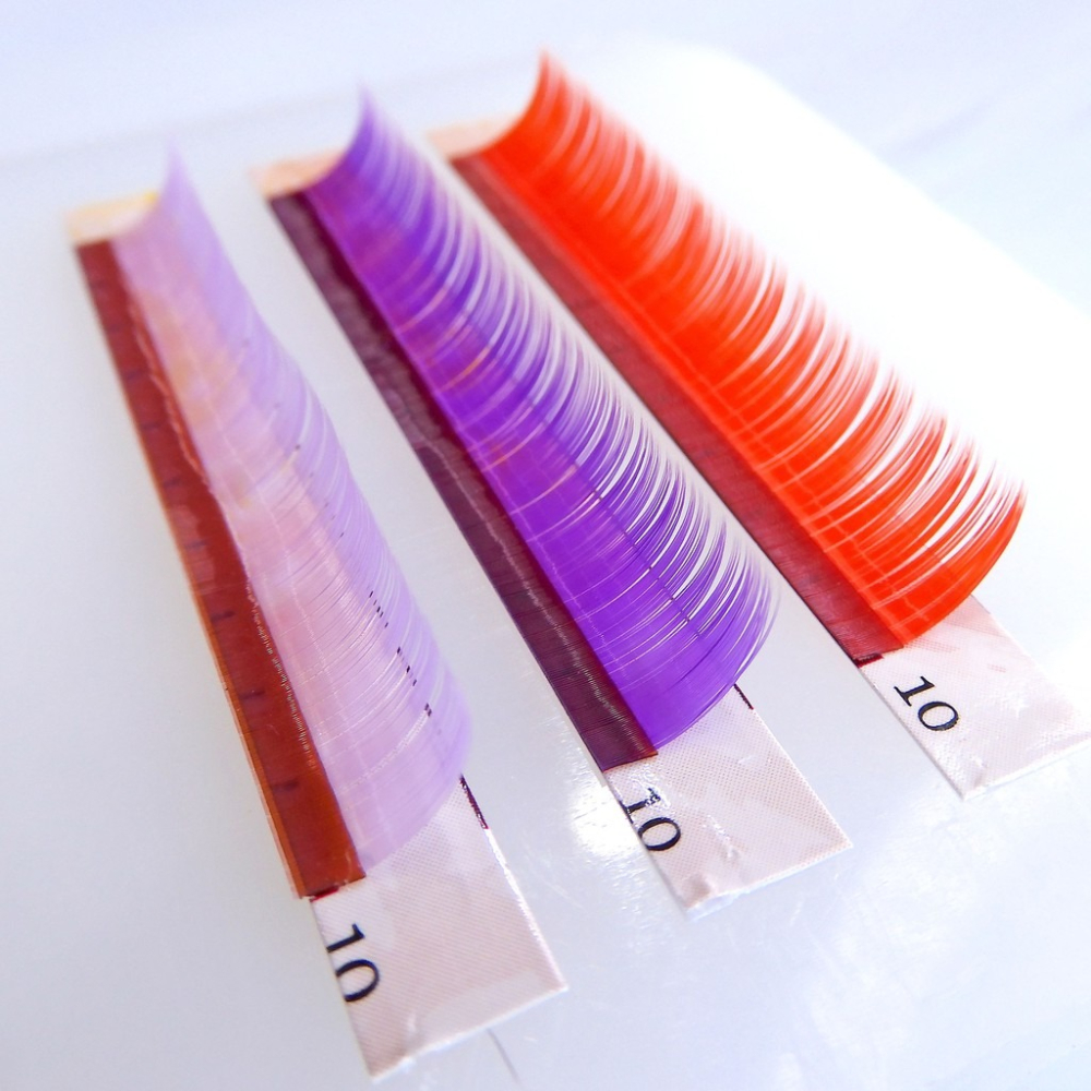 彩虹糖0.0 7-全彩/ 全白( TNL / INCA 競賽推薦)【小惡魔 6D 開花 美睫 睫毛 假睫毛 卸睫 工具】-細節圖3