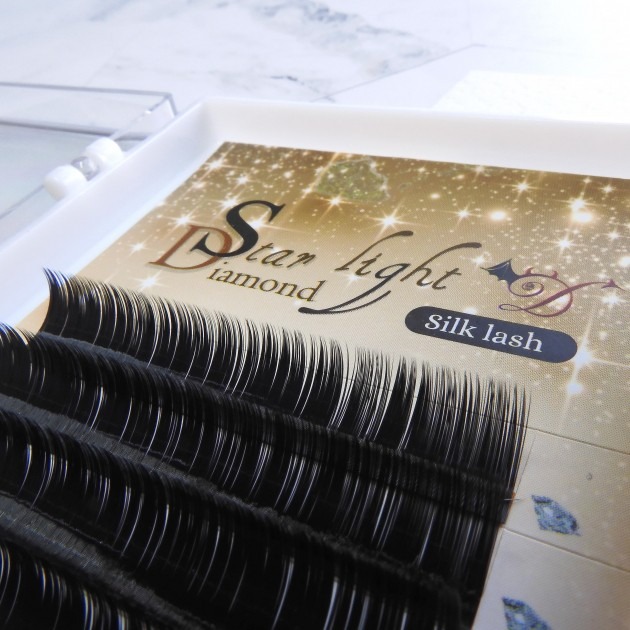 【超值練習毛】星光鑽 - 0.07-黑亮 - 單尺寸(12排)【小惡魔 6D 開花 美睫 睫毛 假睫毛 卸睫 工具】-細節圖2