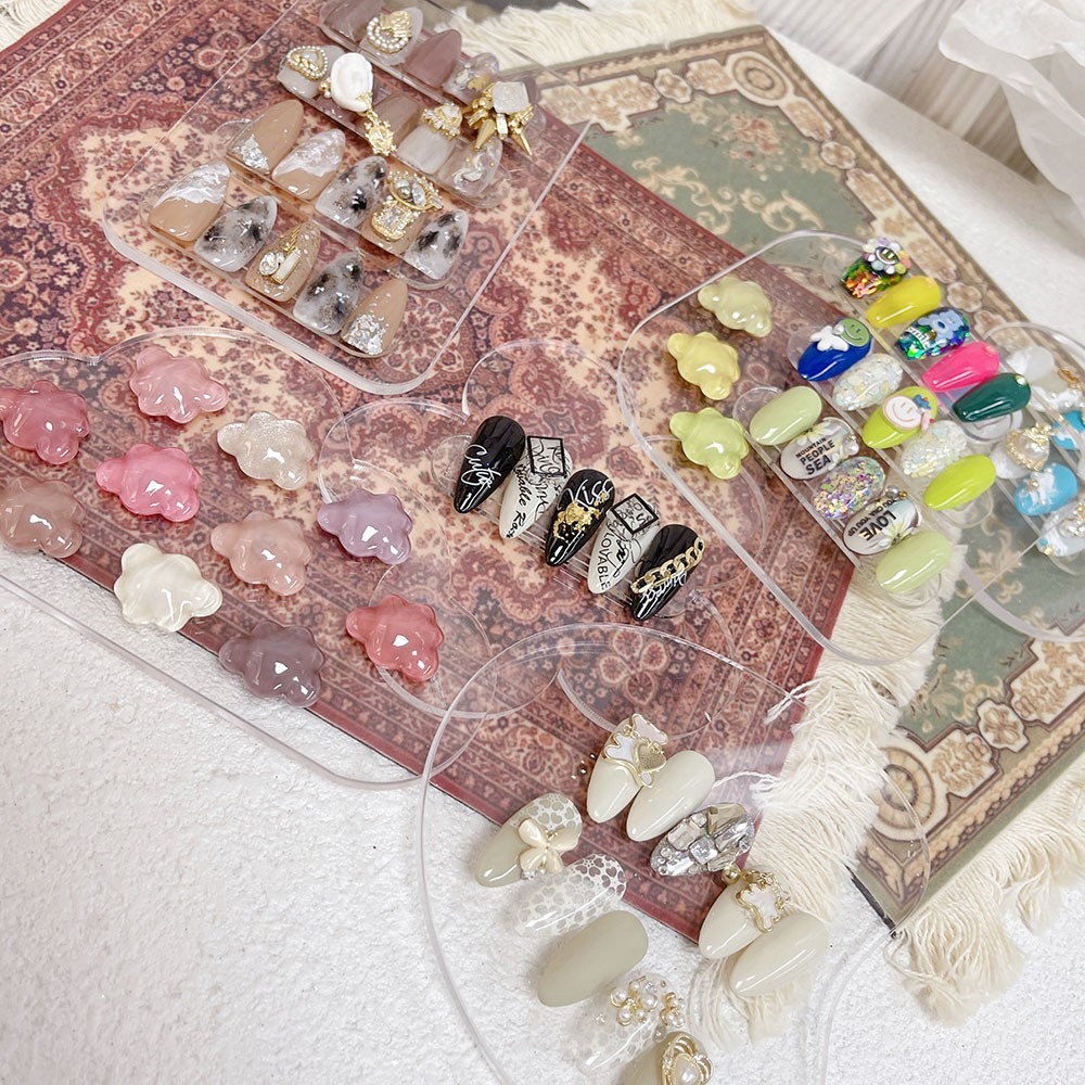 加厚款壓克力調色展示板/2款可選【美甲工具 美甲 調色盤 壓克力 背景板 美甲拍照 拍照 攝影 道具 展示板】-細節圖4