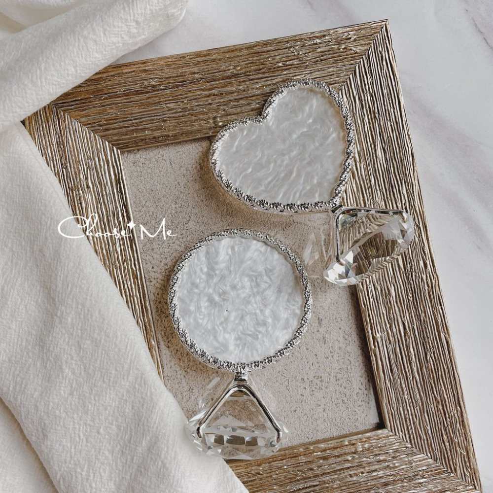 美甲貝殼鑽石展示座/2色可選【拍照 攝影 擺件 調色盤 飾品 質感 美甲工具 美甲素材】-細節圖4