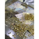 歐泊人魚極光琉璃油畫風碎石【碎石 寶石 貝殼 礦石 美甲素材 美甲工具 美甲】(貝殼P)-規格圖8