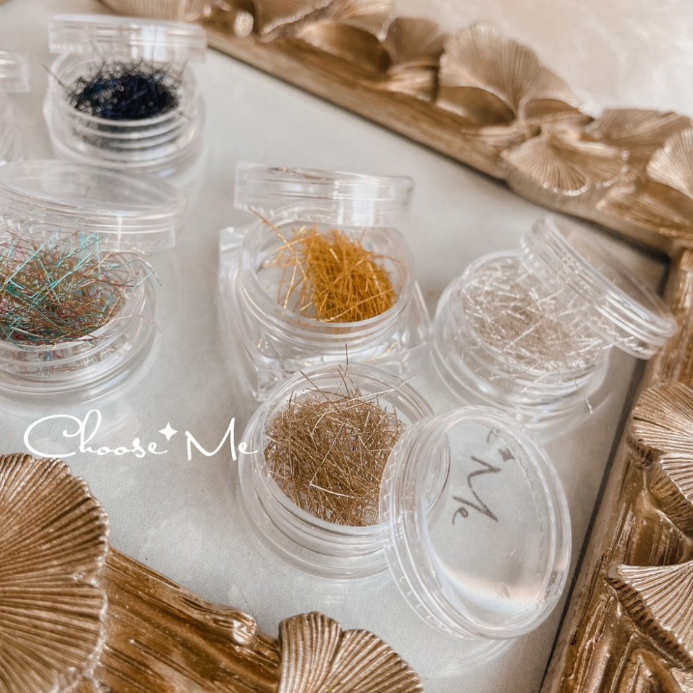 美甲細絲線 共6色可選【美甲工具 美甲素材 細絲線 金屬絲線 金線 金銀線】-細節圖4