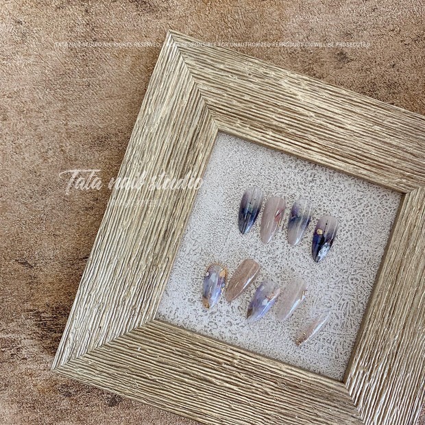 復古巴洛克風美甲展示框/多款可選【Tata同款 美甲拍照 美甲擺設 拍照 攝影 道具 展示框 背景板 美甲】-細節圖2