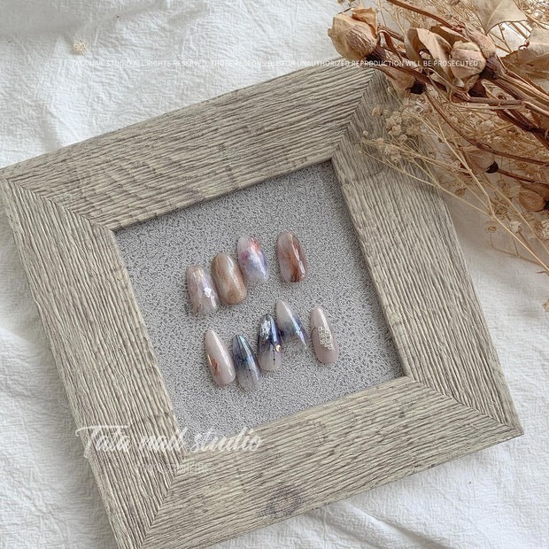 復古巴洛克風美甲展示框/多款可選【Tata同款 美甲拍照 美甲擺設 拍照 攝影 道具 展示框 背景板 美甲】-細節圖8