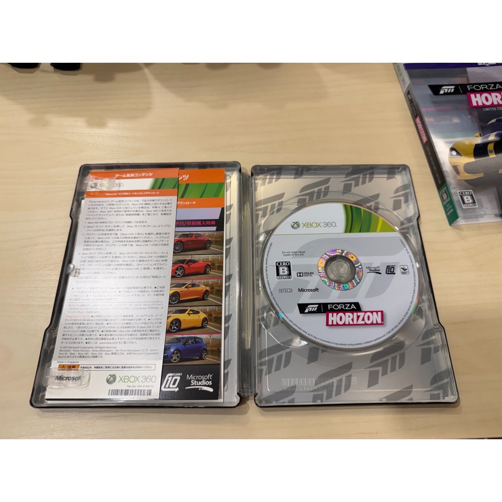 Xbox 360 one series s x Forza horizon 地平線初代 鐵盒版 中文-細節圖4