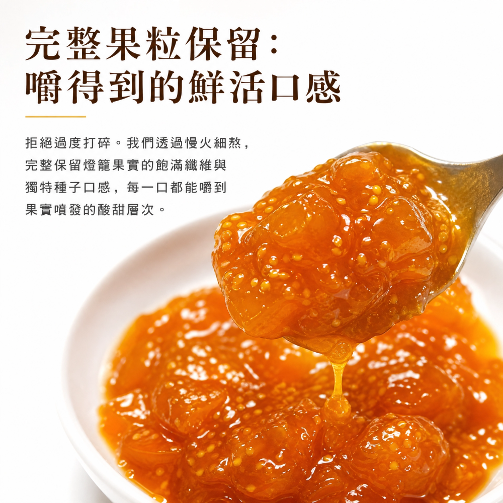 20%微甜·燈籠果醬-細節圖3