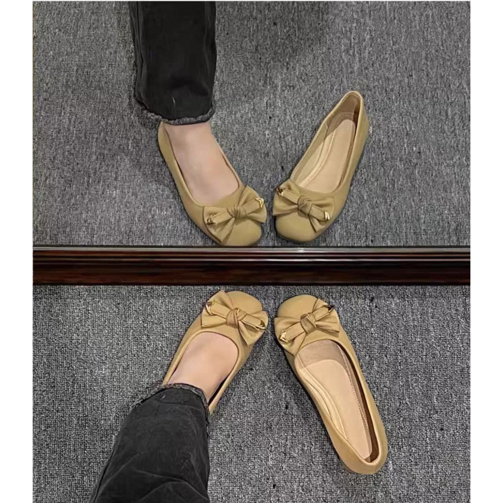 淺口蝴蝶結🎀金屬飾跟鞋-細節圖6