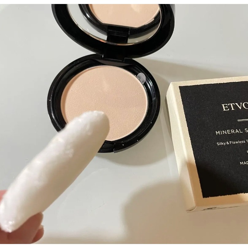 ETVOS 輕羽面紗礦物蜜粉餅 礦物防曬蜜粉-細節圖5