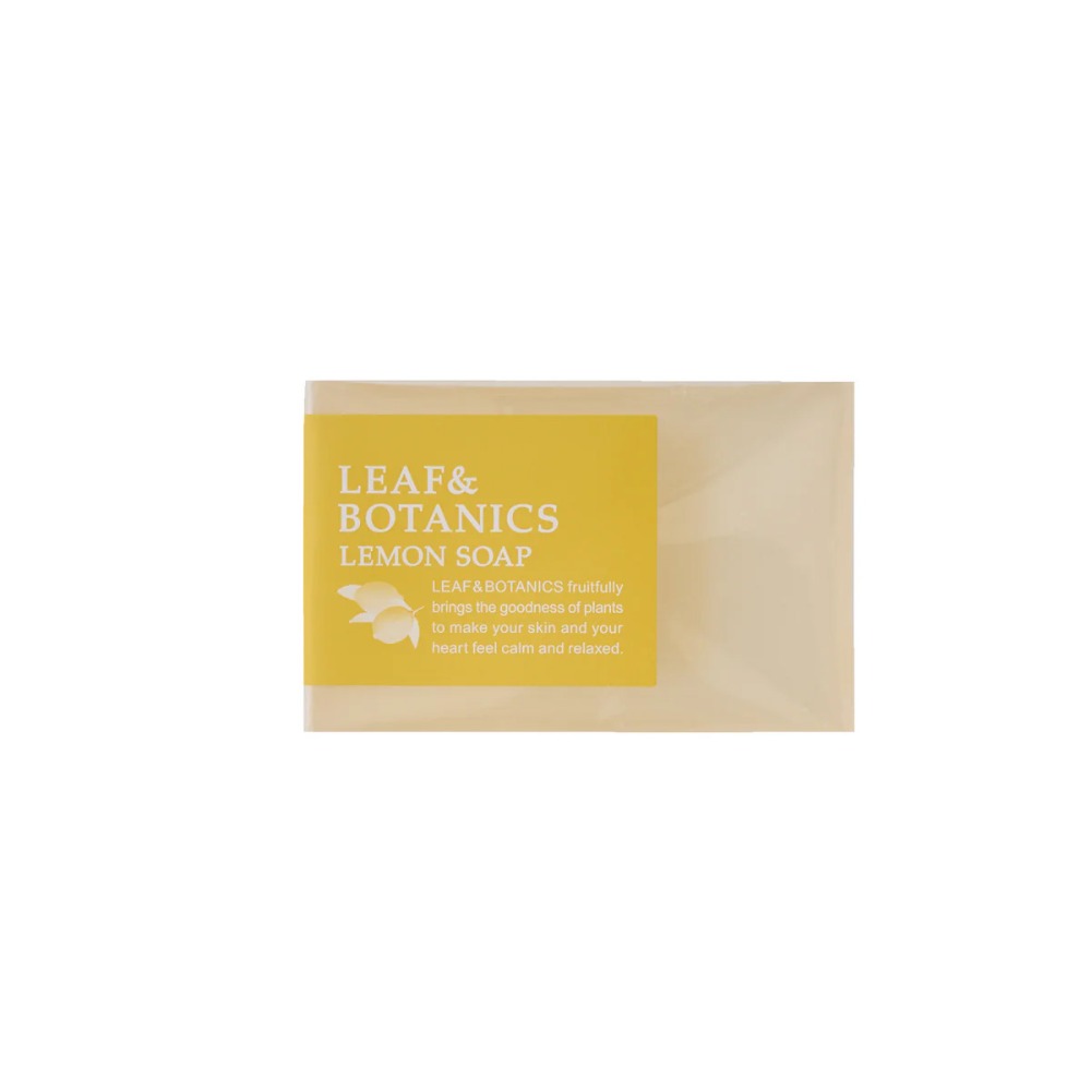 ✨春夏限定✨【松山油脂】Leaf & Botanics 檸檬系列、檸檬磨砂洗手液、磨砂沐浴露、護手凝膠、檸檬植物皂-規格圖4