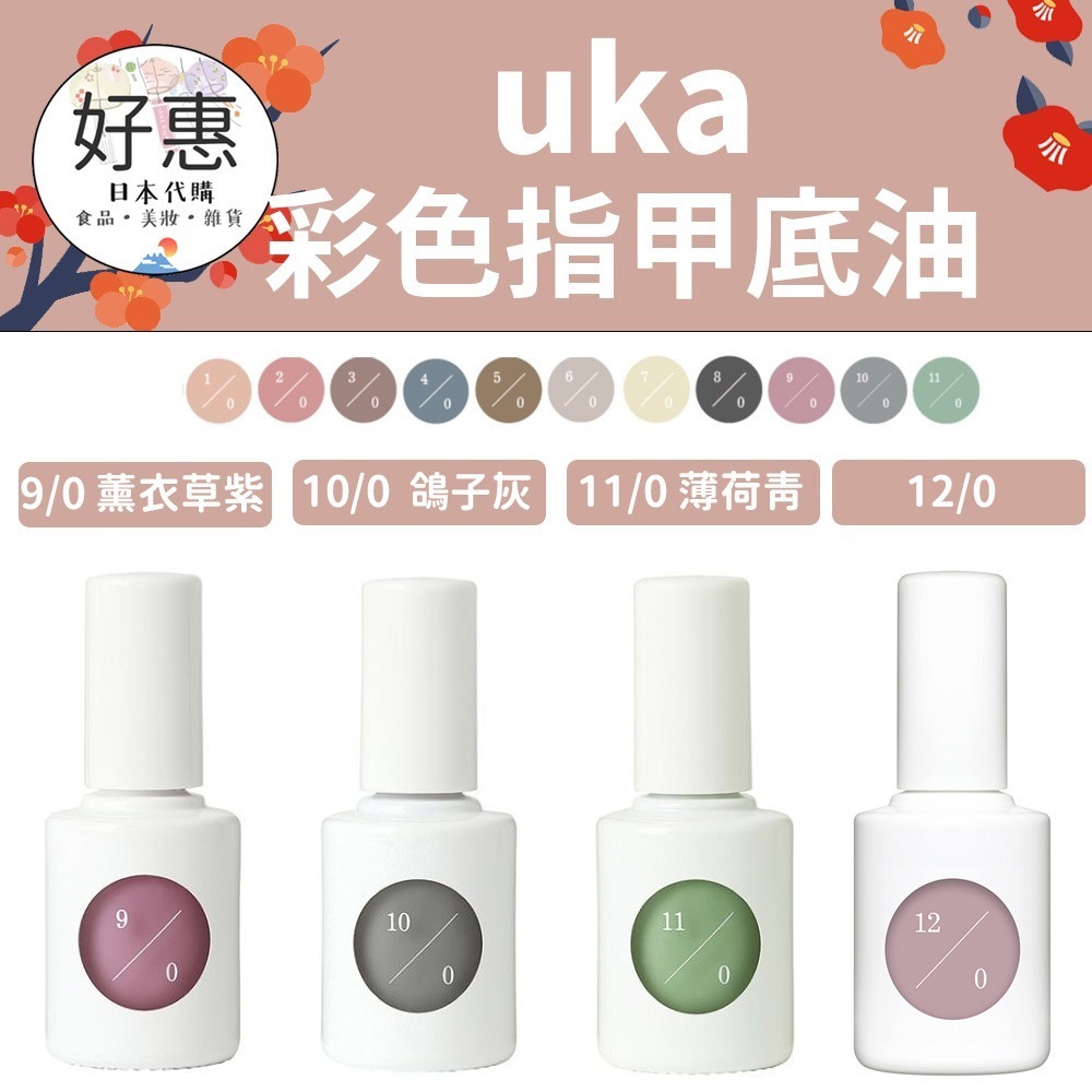 【uka】彩色底油 指甲油 裸色系 莫蘭迪色 zero 紫色 灰色 青綠色-細節圖3