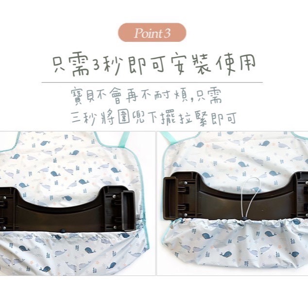 韓國Babyclo兒童專利防漏圍兜-細節圖4