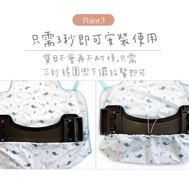 韓國Babyclo兒童專利防漏圍兜-細節圖4