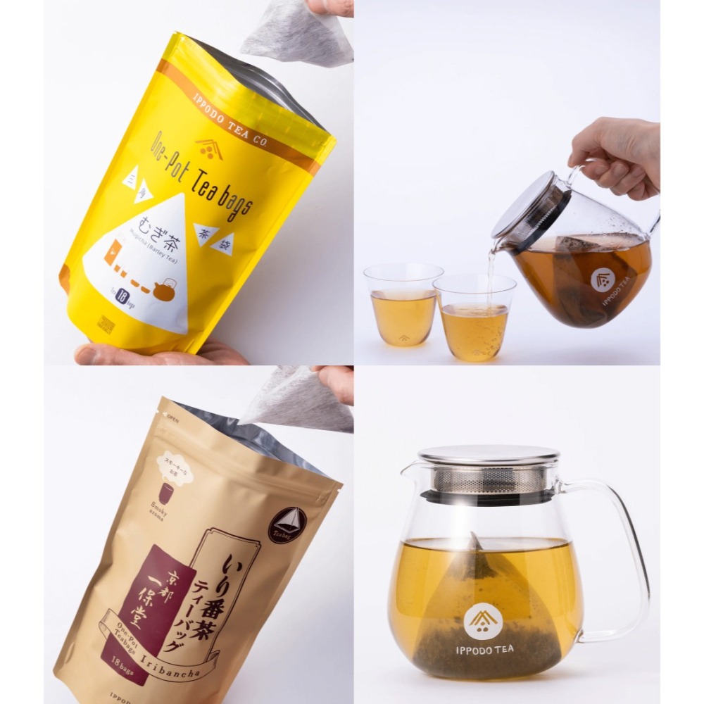 一保堂｜三角茶包｜煎茶茶包、玉露茶包、麥茶茶包、焙茶茶包、兔瑪星日本選物店-細節圖3