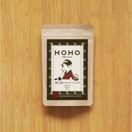 HOHO🌟有糖焙茶粉🌟焙茶拿鐵粉、巧克力焙茶拿鐵｜HOJICHA、京都焙茶專門店、兔瑪星日本選物店-規格圖3