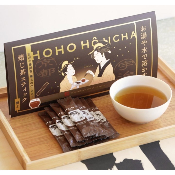 HOHO🌟即溶焙茶粉隨手包🌟純茶、無糖｜HOJICHA、京都焙茶專門店-細節圖2
