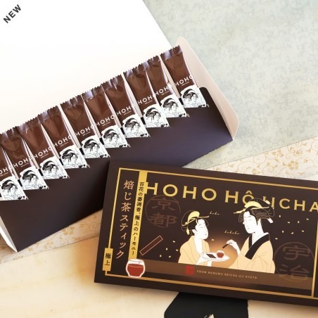 HOHO🌟即溶焙茶粉隨手包🌟純茶、無糖｜HOJICHA、京都焙茶專門店-規格圖4