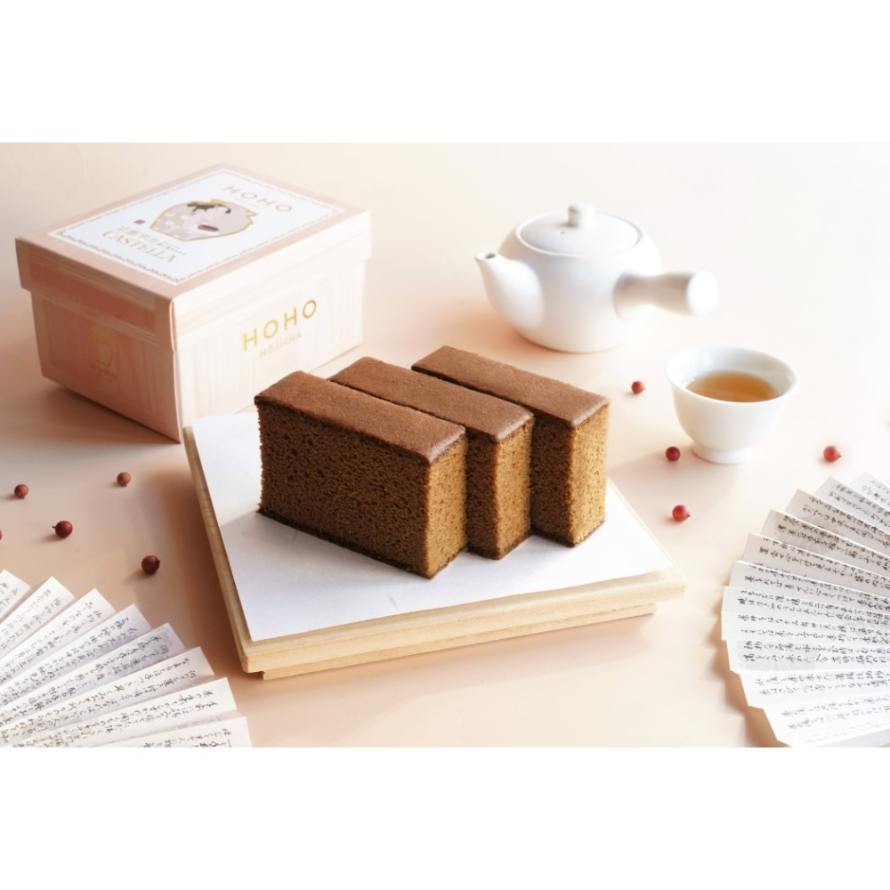 HOHO🌟焙茶蜂蜜蛋糕🌟HOJICHA、京都焙茶專門店、兔瑪星日本選物店-細節圖2