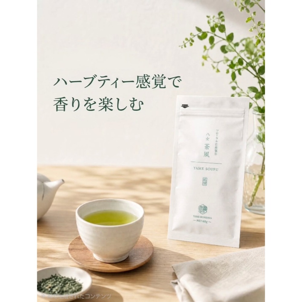 ［9月團限定］星野製茶園🌟數量限定｜希少品種茶『八女 蒼風』-細節圖5