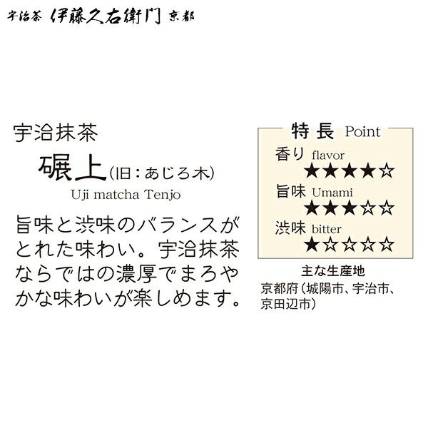 伊藤久右衛門🌟無糖抹茶粉｜宇治みどり、清壽の森、碾上、壽久、寶久-細節圖5