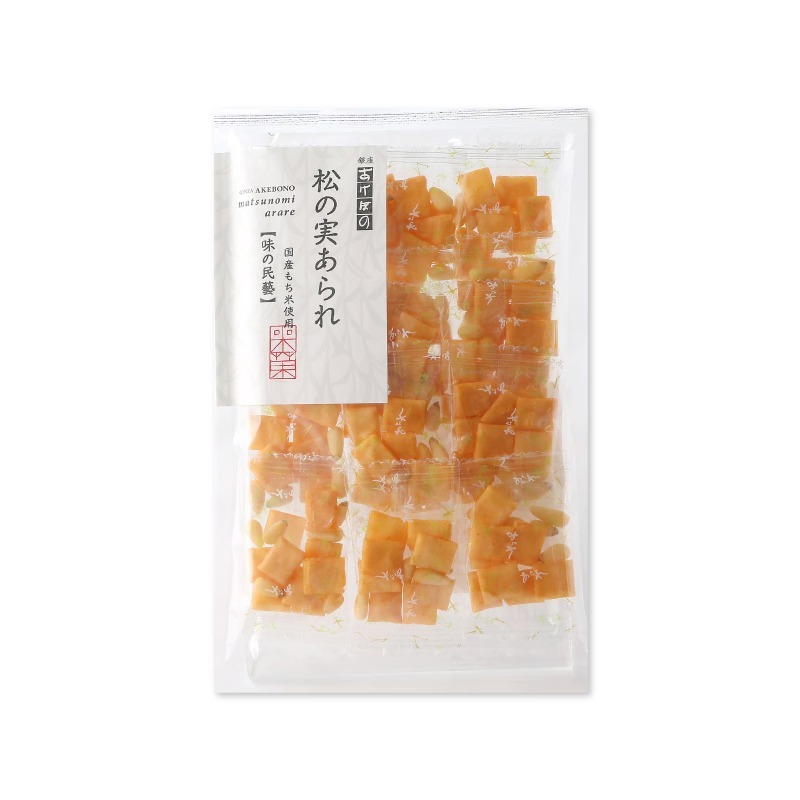 銀座あけぼの🌟松子泡菜米菓｜袋裝米菓-細節圖2