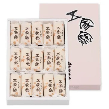 紅葉屋本店🌟盒裝五家寶｜松籟、綜合口味、獨立包裝、熊谷銘菓、黄豆粉傳統點心-規格圖6