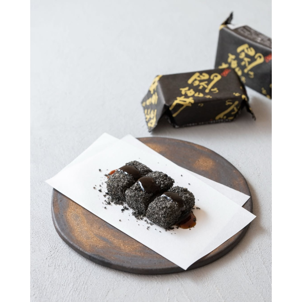 叶匠壽庵🌟閼伽井｜黃豆粉麻糬、黑芝麻麻糬、黑蜜麻糬、羽二重麻糬、單個、盒裝-細節圖3