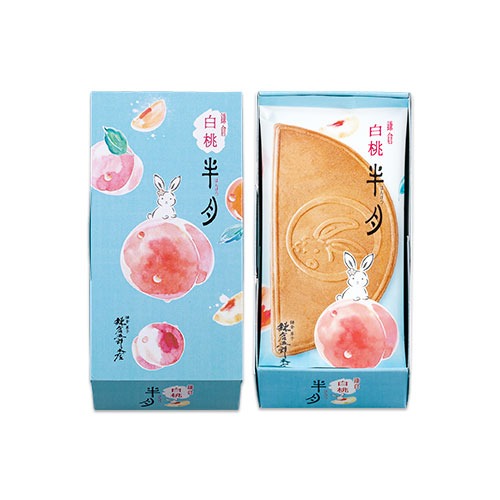 ［9月團限定］鎌倉五郎本店🌟期間限定｜白桃半月、花生半月、日本伴手禮、半月燒禮盒-規格圖2