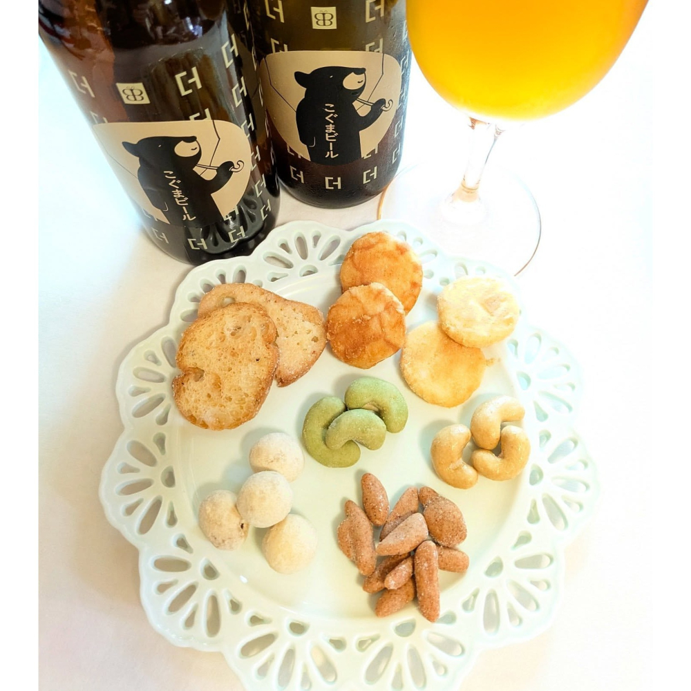 ［9月團限定］大阪小熊商店🌟熊米餅｜手工米餅、甜辣味、雞翅、柚子胡椒、芥末味、海苔鹽、梅子味、米餅禮盒-細節圖3