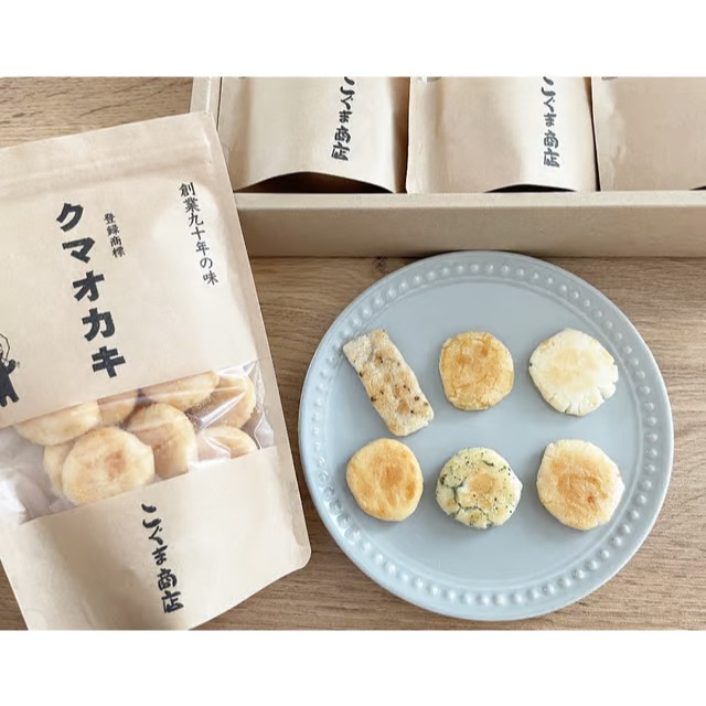 ［9月團限定］大阪小熊商店🌟熊米餅｜手工米餅、甜辣味、雞翅、柚子胡椒、芥末味、海苔鹽、梅子味、米餅禮盒-細節圖4