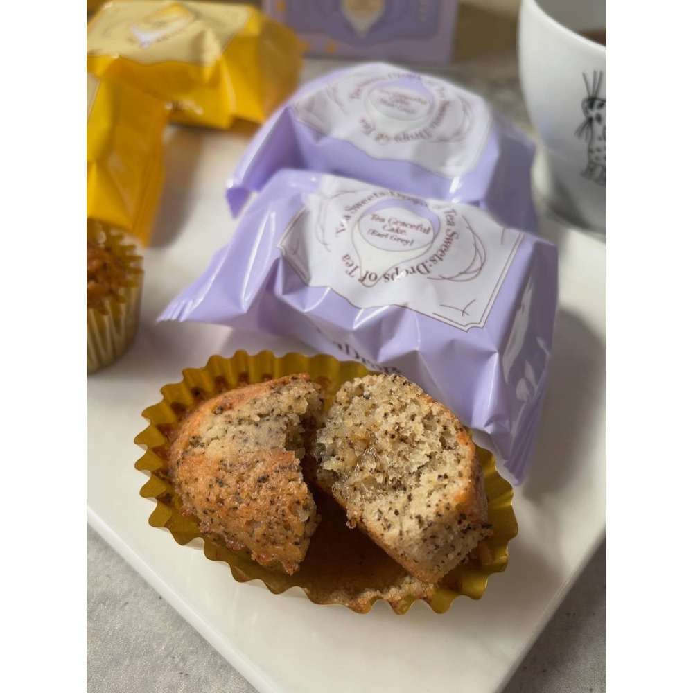 ［9月團限定］TeaDrop🌟限定綜合禮盒｜伯爵茶覆盆子夾心餅乾、伯爵茶蛋糕、印度奶茶蛋糕、茶點心禮盒-細節圖7