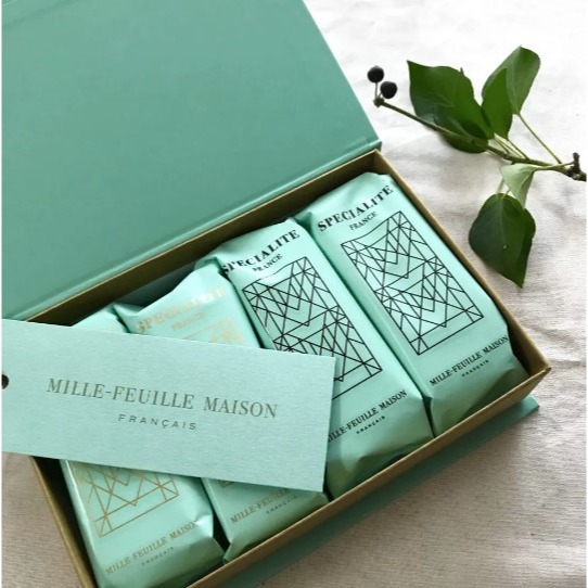 Mille-Feuille🌟高級千層派（經典）｜巧克力香草、銀座松屋限定、法式千層酥、書本禮盒、公關禮品-細節圖6